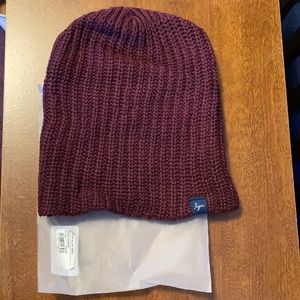 —love your melon Burgundy Beanie